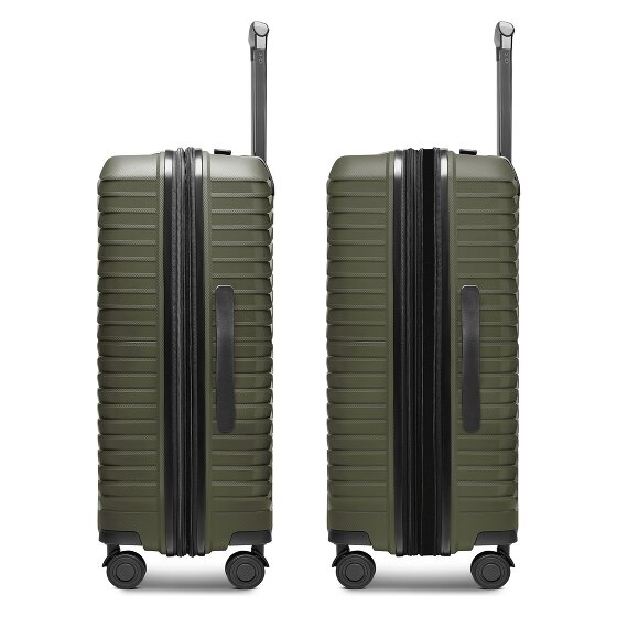 Stratic Shine 4 Rollen Trolley 66 cm mit Dehnfalte