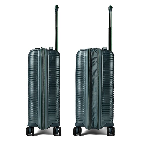 Polestream Paris 4 Rollen Kabinentrolley 55 cm mit Dehnfalte