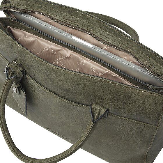 Castelijn & Beerens Carisma Shopper Tasche RFID Schutz Leder 41 cm Laptopfach