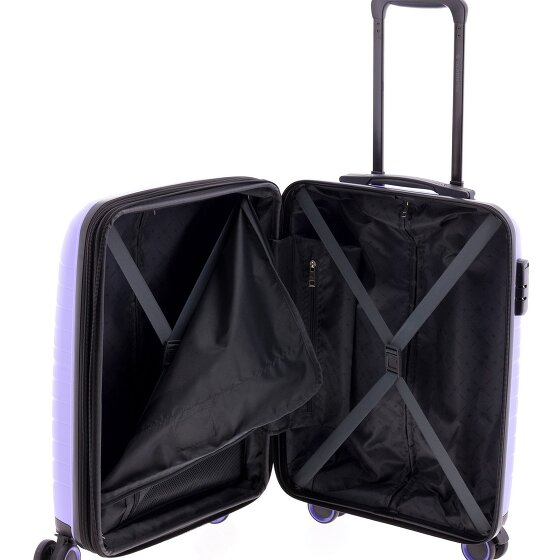 Gladiator 3400 4 Rollen Kabinentrolley 55 cm mit Dehnfalte