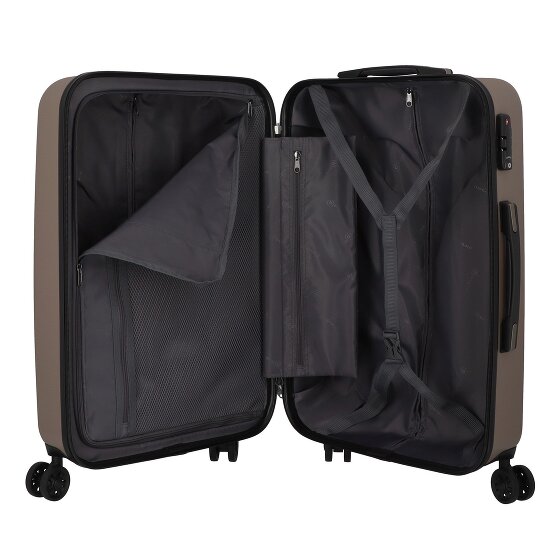 Bugatti Lima 2.0 FL 4-Rollen Kofferset 3tlg mit Doppelrollen