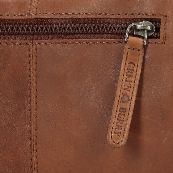 Greenburry Vintage Umhängetasche Leder 13 cm