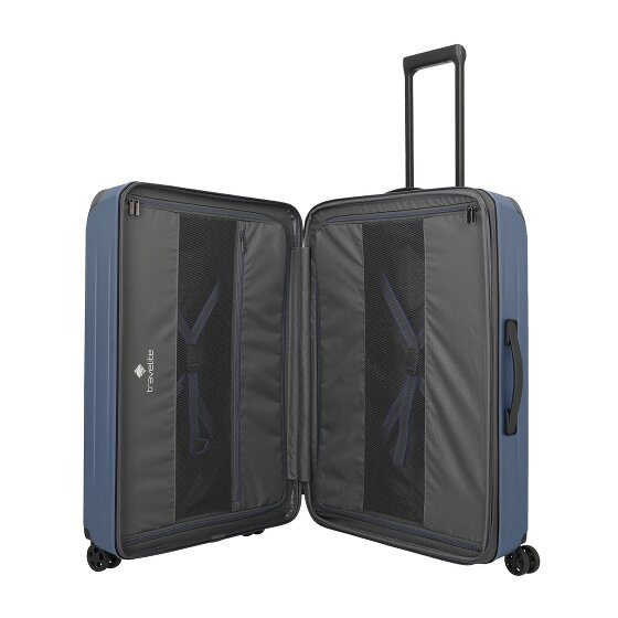 Travelite Dynamiic 4 Rollen Kofferset 3-teilig mit Dehnfalte