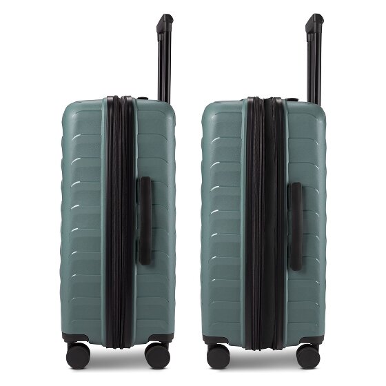 d&n Toronto 4 Rollen Trolley M 65 cm mit Dehnfalte