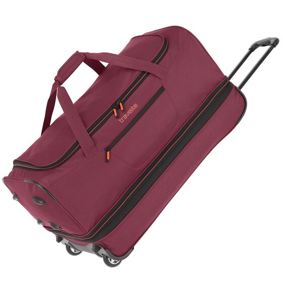 Travelite Basics 2 Rollen Reisetasche 70 cm mit Dehnfalte