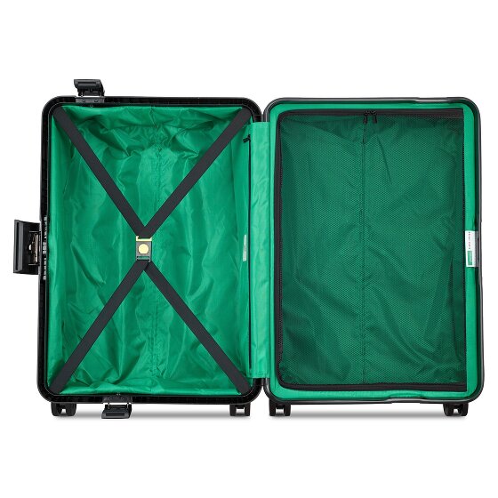 Delsey Paris x United Colors of Benetton Color Block Hardside 4-Rollen Trolley 67 cm
