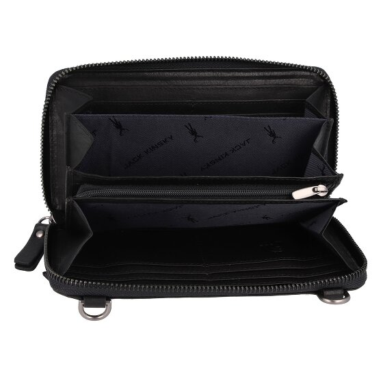 Jack Kinsky Montreal Clutch Geldbörse Leder 19 cm