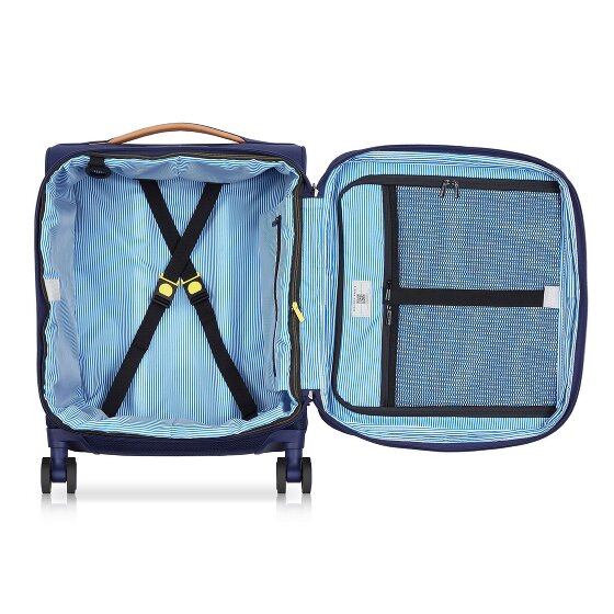 Delsey Paris Montmartre 3 4 Rollen Kabinentrolley 55 cm mit Dehnfalte