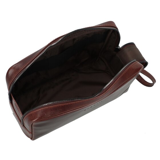 Bugatti Romano Kulturbeutel Leder 25 cm