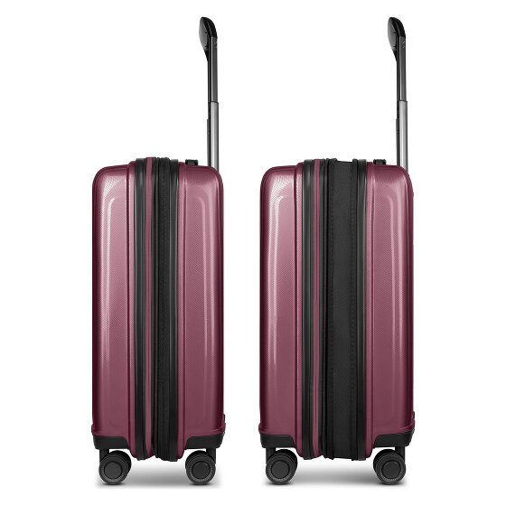 Redolz Essentials 14 4 Rollen Kofferset 3-teilig mit Dehnfalte