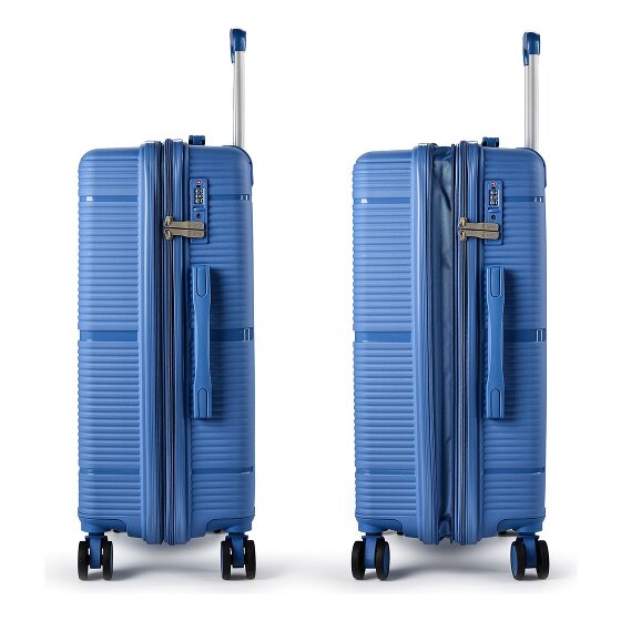 Benzi 5899 4 Rollen Trolley M 57 cm mit Dehnfalte