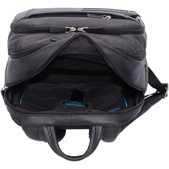 Piquadro Vibe Rucksack Leder 43 cm Laptopfach
