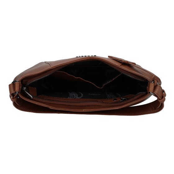 Burkely Nocturnal Nova Schultertasche Leder 32 cm