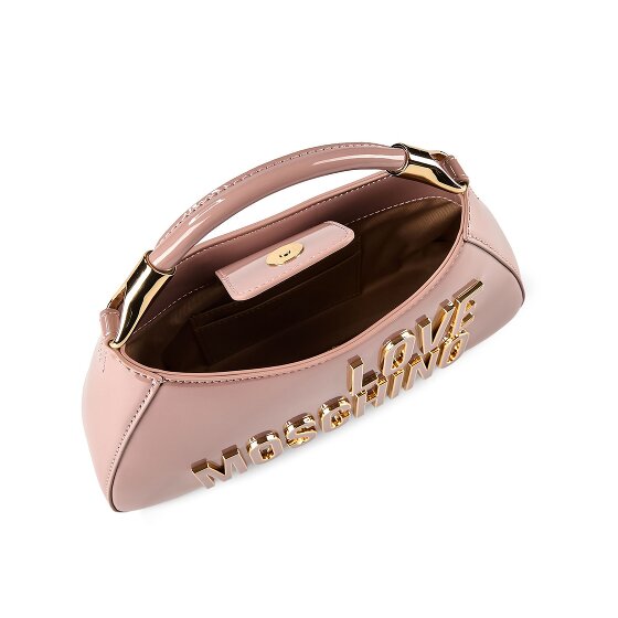 Love Moschino Enameled Logo Handtasche 27 cm