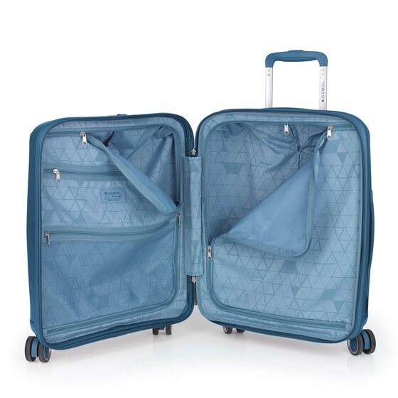 Gabol Queens 4 Rollen Kabinentrolley S 54 cm mit Dehnfalte