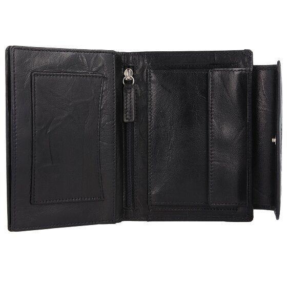 mano Donna Aurona Geldbörse RFID Leder 14 cm