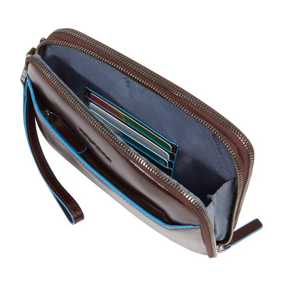 Piquadro Blue Square Clutch Geldbörse Leder 21 cm