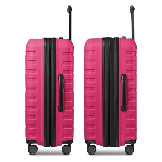 Smartbox Edition 01 4 Rollen Kofferset 3-teilig mit Dehnfalte