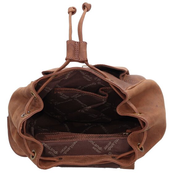 Greenland Nature Montenegro City Rucksack RFID Leder 25 cm