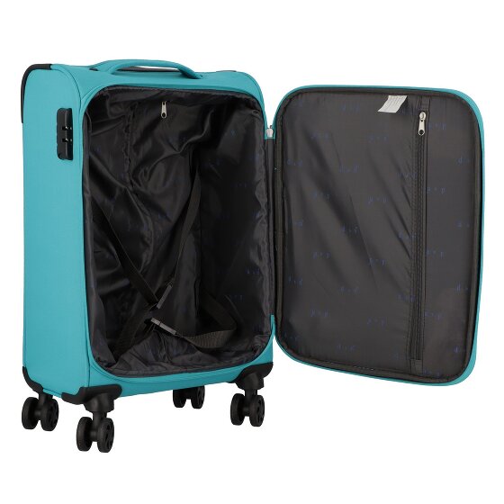 d&n Travel Line 6854 4-Rollen Kabinentrolley 55 cm