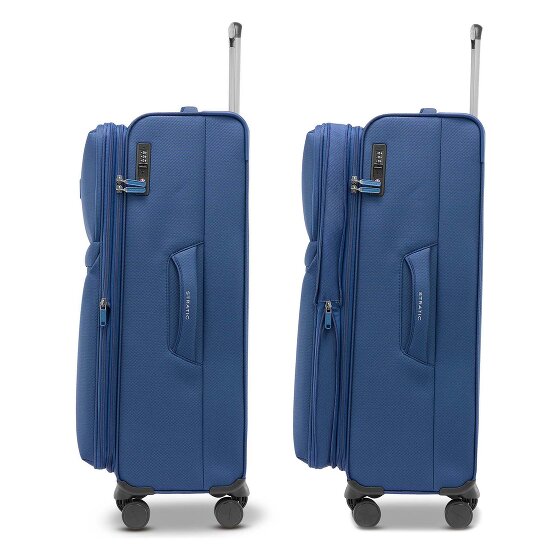 Stratic Lite 4 Rollen Trolley L 78 cm mit Dehnfalte
