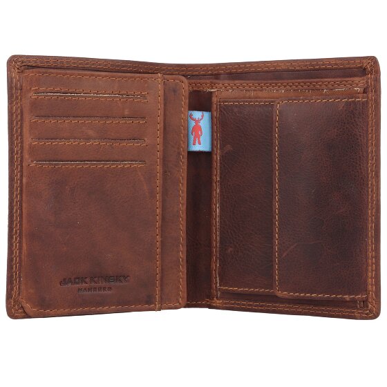 Jack Kinsky Monterey Geldbörse RFID Schutz Leder 9.5 cm