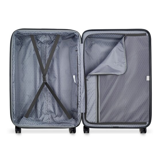 Delsey Paris Air Armour 4 Rollen Kofferset 3-teilig mit Dehnfalte