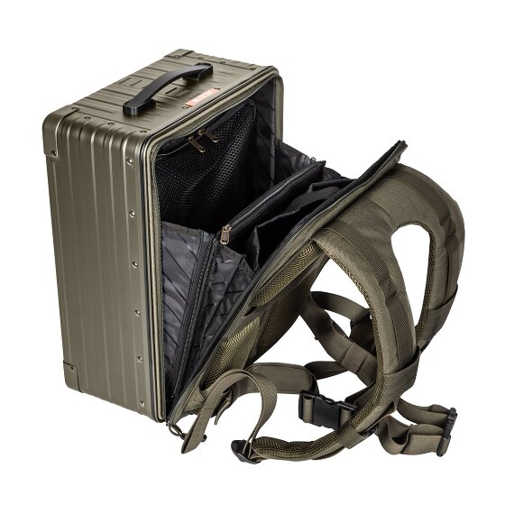 Aleon Hybrid Business-Rucksack Aluminium 42 cm Laptopfach