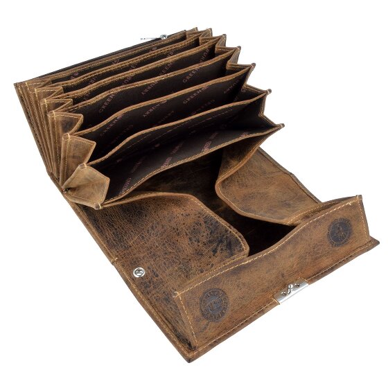 Greenburry Vintage Geldbörse Leder 17 cm