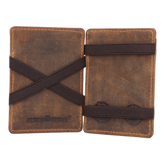 Greenburry Vintage Kreditkartenetui Leder 7 cm