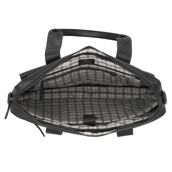 Pride and Soul Aktentasche Leder 40 cm Laptopfach