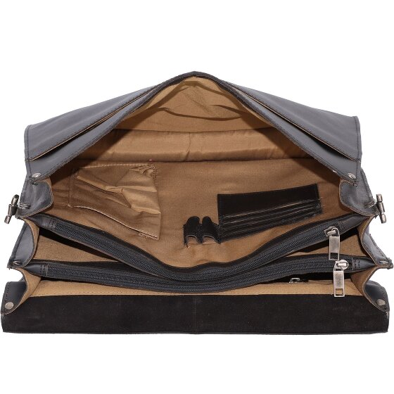 Burkely Vintage Dean Aktentasche Leder 38 cm