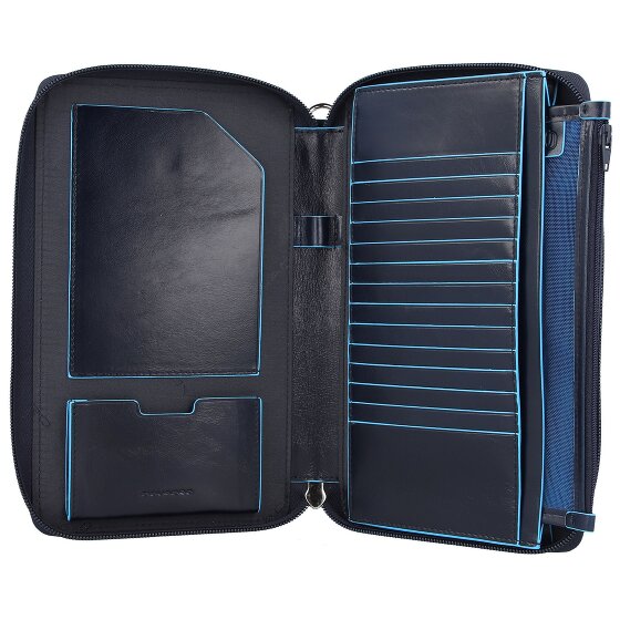 Piquadro Blue Square Reisepaassetui Leder 14 cm