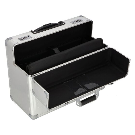 Dermata 2 Rollen Pilotentrolley 37 cm Laptopfach