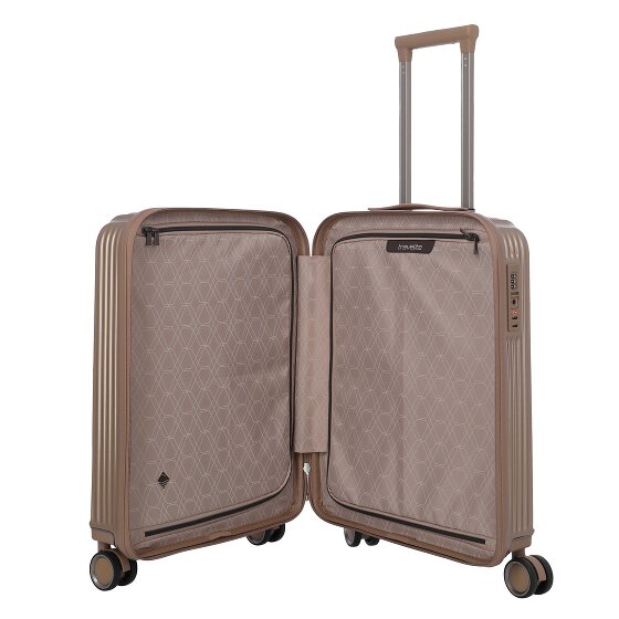 Travelite Paros 4 Rollen Kabinentrolley 55 cm