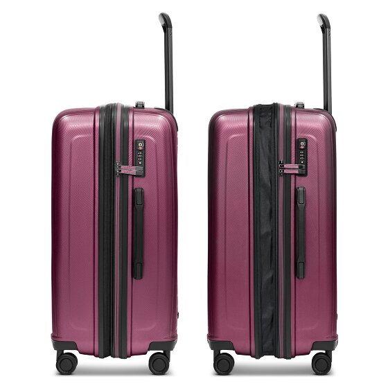 Redolz Essentials 14 4 Rollen Trolley M 65 cm mit Dehnfalte