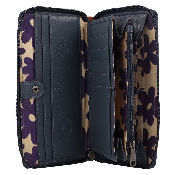 Greenburry Nappa Geldbörse RFID Schutz Leder 19.5 cm