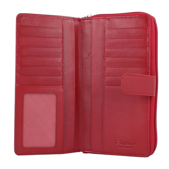 Esquire New Silk Geldbörse Leder 19 cm