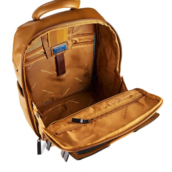 Piquadro Ael Daypack Leder 37 cm Laptopfach