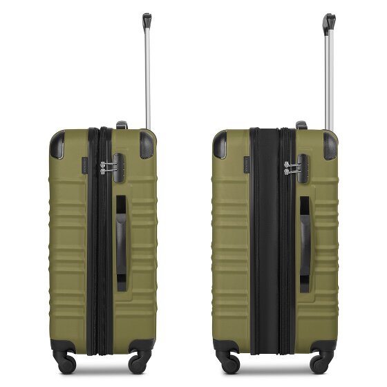 Wenger Amplar Evo 4 Rollen Kofferset 3-teilig mit Dehnfalte