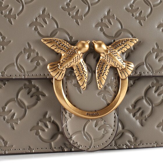 PINKO Love One Schultertasche Leder 21 cm