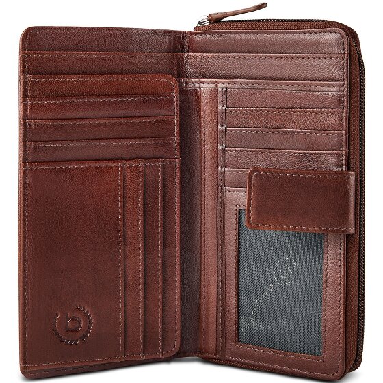 Bugatti Valencia Geldbörse RFID Schutz Leder 19 cm
