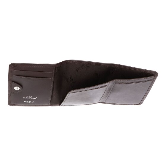 Golden Head Polo Geldbörse RFID Schutz Leder 10 cm