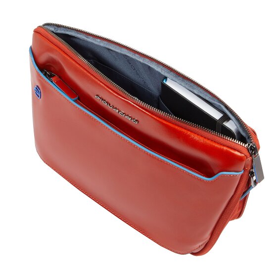 Piquadro Blue Square Umhängetasche Leder 30 cm