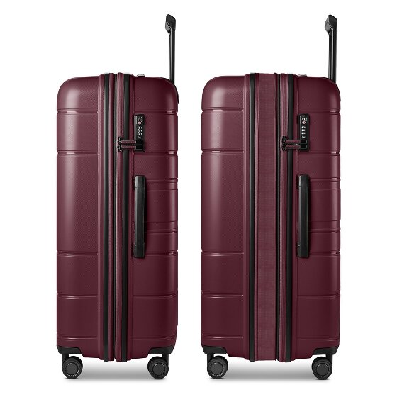 Redolz Essentials 11 4 Rollen Trolley 76 cm mit Dehnfalte