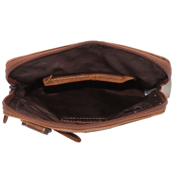 Jack Kinsky Baltimore 24 Umhängetasche Leder 19 cm