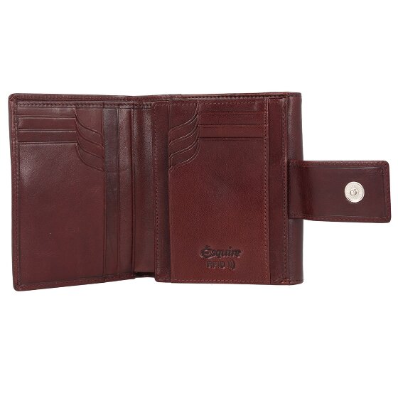 Esquire Toscana Geldbörse RFID Schutz Leder 12 cm