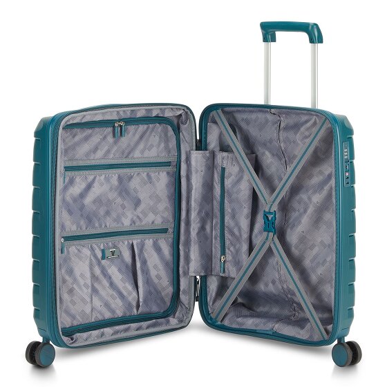 Roncato Skyline 2.0 4 Rollen Kabinentrolley 55 cm mit Dehnfalte