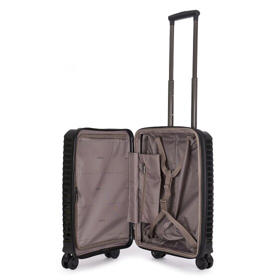 Stratic Bright+ 4 Rollen Kabinentrolley S 55 cm mit Dehnfalte