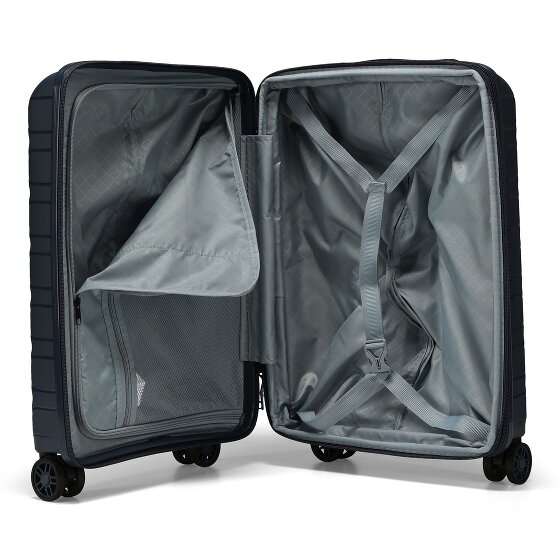 d&n Travel Line 4700 4 Rollen Kabinentrolley 55 cm mit Dehnfalte